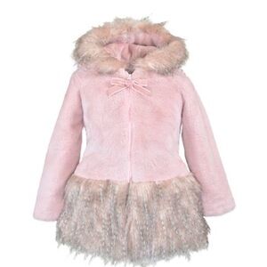Widgeon Mix Faux Fur Coat Size 6